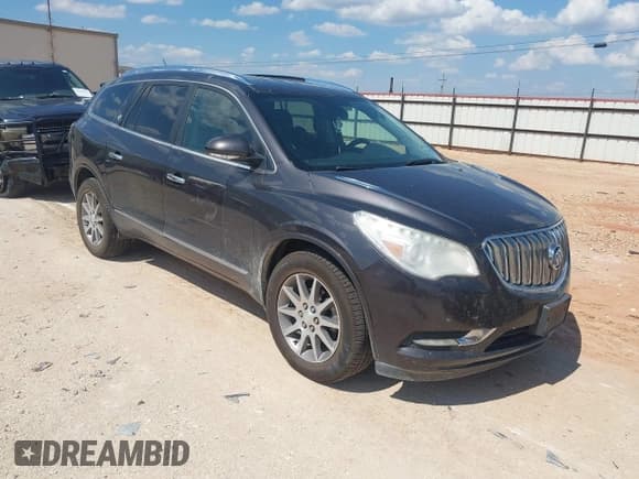 ✅ 2015 Buick Enclave Leather • VIN: 5GAKVBKD6FJ111145 • Lot: 43042107. Listed on IAAI with 165,024 mi. Free auction sales archive from the USA and detailed vehicle history report at DreamBid. Image 1.