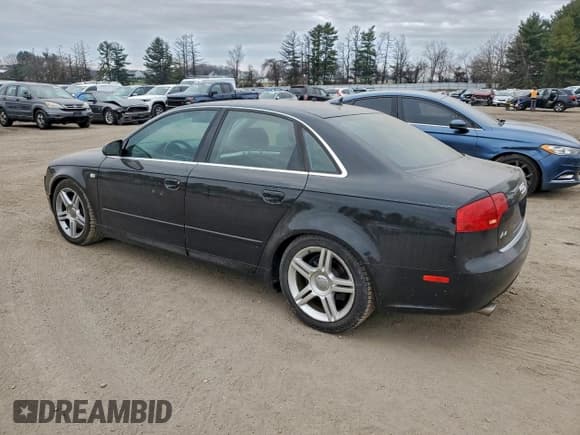 ✅ 2007 Audi A4 2.0T • VIN: WAUAF78E57A033833 • Lot: 95174425. Listed on Copart with 179,358 mi. Free auction sales archive from the USA and detailed vehicle history report at DreamBid. Image 2.