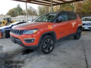 ✅ 2018 Jeep Compass Trailhawk • VIN: 3C4NJDDBXJT151163 • Lot: 92172045. Wystawiony na Copart z przebiegiem 169 863 mil. Bezpłatny archiwum sprzedaży aukcyjnych z USA i szczegółowy raport historii pojazdu na DreamBid. Zdjęcie 1.