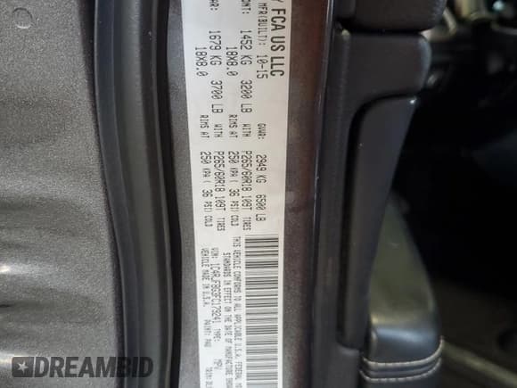 ✅ 2015 Jeep Grand Cherokee Limited • VIN: 1C4RJFBG3FC179241 • Лот: 84875785. Опубликован ранее на Copart с пробегом 119 741 миль. Бесплатный доступ к архиву аукционных продаж из США и подробный отчёт об истории автомобиля на DreamBid. Изображение 14.