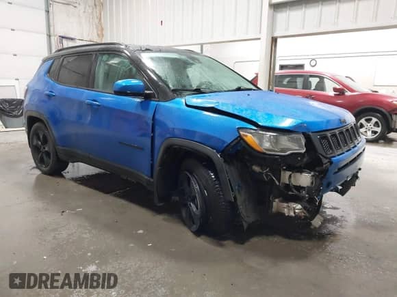 2020 Jeep Compass Latitude с VIN 3C4NJDBB3LT229336, выставлен на аукционе IAAI как лот 41568382 с пробегом 49 649 миль миль и . История ставок и продаж доступна на DreamBid. Изображение 1.