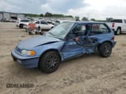 ✅ 1991 Honda Civic DX • VIN: 2HGED6354MH547408 • Lot: 54534135. Listed on Copart with 451,565 mi. Free auction sales archive from the USA and detailed vehicle history report at DreamBid. Image 1.