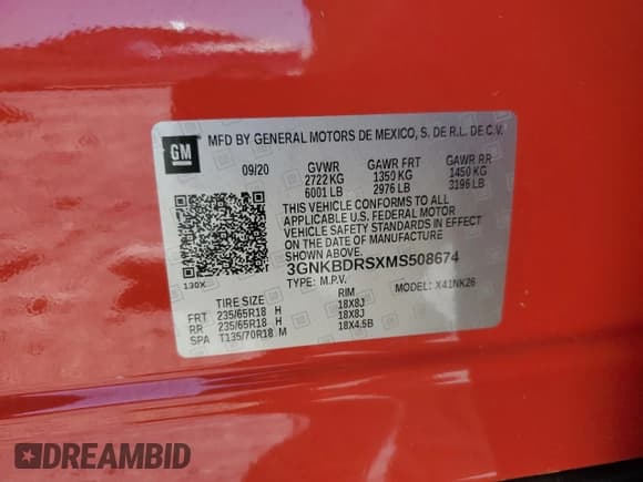 ✅ 2021 Chevrolet Blazer LT • VIN: 3GNKBDRSXMS508674 • Лот: 53268305. Опубликован ранее на Copart с пробегом 75 943 миль. Бесплатный доступ к архиву аукционных продаж из США и подробный отчёт об истории автомобиля на DreamBid. Изображение 16.