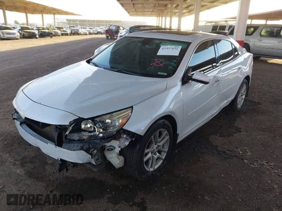 2015 Chevrolet Malibu LT with VIN 1G11C5SL8FF217794, listed as a IAAI auction lot 43337832 with 141,756 mi miles and . Bid and sale history available at DreamBid. Image 2.