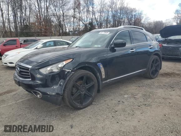✅ 2012 Infiniti FX • VIN: JN8AS1MW6CM152868 • Лот: 92173835. Опубликован ранее на Copart с пробегом 204 495 миль. Бесплатный доступ к архиву аукционных продаж из США и подробный отчёт об истории автомобиля на DreamBid. Изображение 1.