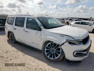 ✅ 2022 Jeep Wagoneer Series III • VIN: 1C4SJVDT0NS168563 • Lot: 71087865. Wystawiony na Copart z przebiegiem 20 388 mil. Bezpłatny archiwum sprzedaży aukcyjnych z USA i szczegółowy raport historii pojazdu na DreamBid. Zdjęcie 4.