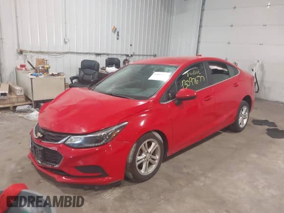 2017 Chevrolet Cruze LT with VIN 1G1BE5SM1H7160200, listed as a IAAI auction lot 43097677 with 108,246 mi miles and . Bid and sale history available at DreamBid. Image 2.
