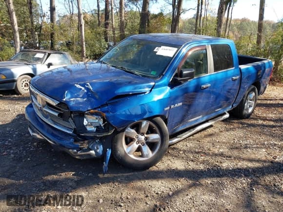 ✅ 2010 Dodge 1500 SLT • VIN: 1D7RV1CT9AS104146 • Lot: 43687897. Listed on IAAI with 184,602 mi. Free auction sales archive from the USA and detailed vehicle history report at DreamBid. Image 2.