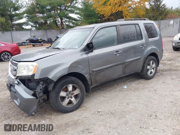 ✅ 2009 Honda Pilot EX • VIN: 5FNYF48469B055437 • Лот: 43603384. Опубликован ранее на IAAI с пробегом 258 849 миль. Бесплатный доступ к архиву аукционных продаж из США и подробный отчёт об истории автомобиля на DreamBid. Изображение 2.