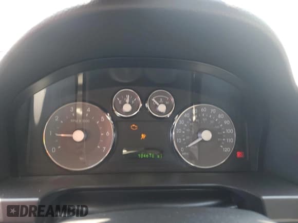 ✅ 2007 Mercury Milan • VIN: 3MEHM01187R620196 • Lot: 60523615. Listed on Copart with 104,678 mi. Free auction sales archive from the USA and detailed vehicle history report at DreamBid. Image 9.