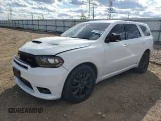2018 Dodge Durango R/T with VIN 1C4SDJCT3JC445289, listed as a Copart auction lot 71274565 with 71,239 mi miles and Salvage title. Bid and sale history available at DreamBid. Image 1.