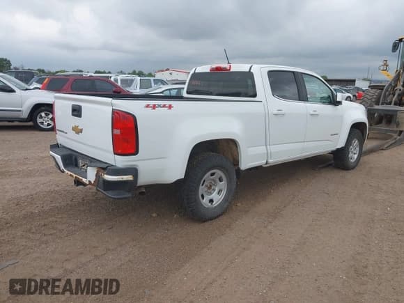 ✅ 2018 Chevrolet Colorado 4WD Work Truck • VIN: 1GCGTBEN2J1189252 • Лот: 42370251. Опубликован ранее на IAAI с пробегом 135 873 миль. Бесплатный доступ к архиву аукционных продаж из США и подробный отчёт об истории автомобиля на DreamBid. Изображение 4.