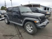 ✅ 2020 Jeep Wrangler Unlimited Sport • VIN: 1C4HJXDN4LW312192 • Lot: 82211975. Listed on Copart with 59,918 mi. Free auction sales archive from the USA and detailed vehicle history report at DreamBid. Image 4.