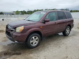 ✅ 2007 Honda Pilot EX-L • VIN: 5FNYF28547B024584 • Лот: 67822555. Опубликован ранее на Copart с пробегом 187 271 миль. Бесплатный доступ к архиву аукционных продаж из США и подробный отчёт об истории автомобиля на DreamBid. Изображение 1.
