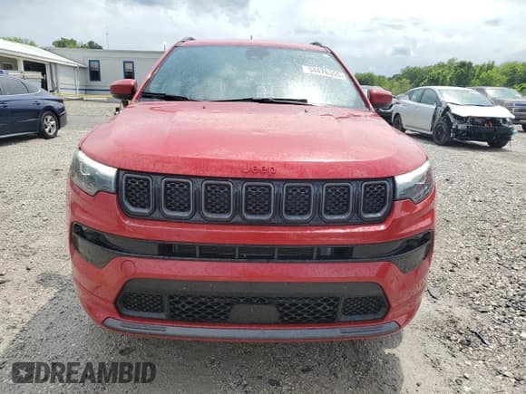 ✅ 2023 Jeep Compass (RED) Edition • VIN: 3C4NJDCN7PT500848 • Lot: 54476355. Listed on Copart with 25,123 mi. Free auction sales archive from the USA and detailed vehicle history report at DreamBid. Image 5.