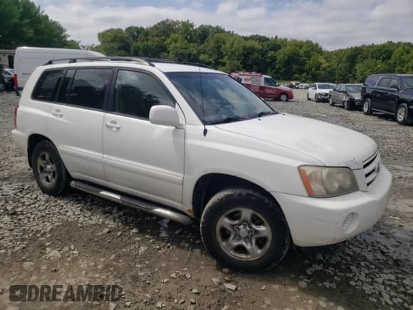 2002 Toyota Highlander with VIN JTEGD21A820022851, listed as a Copart auction lot 69449824 with 166,305 mi miles and Clean title. Bid and sale history available at DreamBid. Image 4.
