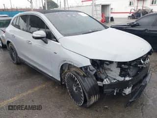 ✅ 2024 Mercedes-Benz EQE SUV • VIN: 4JGGM5DB6RA037424 • Лот: 41701880. Опубликован ранее на IAAI с пробегом 5 006 миль. Бесплатный доступ к архиву аукционных продаж из США и подробный отчёт об истории автомобиля на DreamBid. Изображение 1.