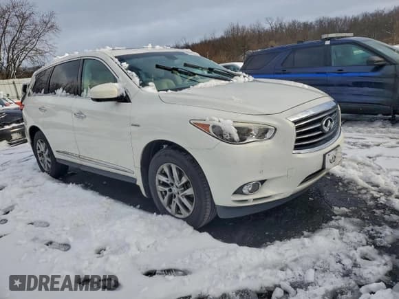 ✅ 2014 Infiniti QX60 Hybrid • VIN: 5N1CL0MM0EC512134 • Lot: 95170055. Wystawiony na Copart z przebiegiem 198 974 mil. Bezpłatny archiwum sprzedaży aukcyjnych z USA i szczegółowy raport historii pojazdu na DreamBid. Zdjęcie 4.