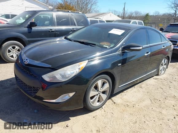 ✅ 2012 Hyundai Sonata Hybrid • VIN: KMHEC4A48CA047308 • Lot: 41702891. Listed on IAAI with 136,400 mi. Free auction sales archive from the USA and detailed vehicle history report at DreamBid. Image 2.