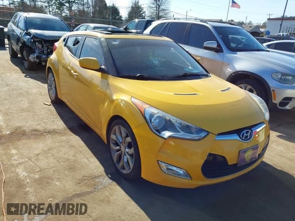 ✅ 2012 Hyundai Veloster w/Gray Int • VIN: KMHTC6AD3CU027095 • Lot: 41486966. Wystawiony na IAAI z przebiegiem 150 975 mil. Bezpłatny archiwum sprzedaży aukcyjnych z USA i szczegółowy raport historii pojazdu na DreamBid. Zdjęcie 1.