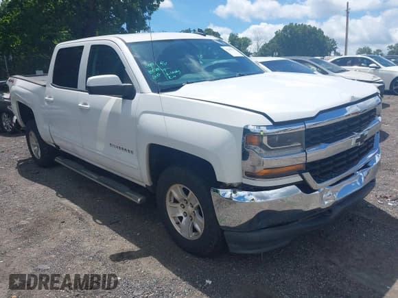 ✅ 2017 Chevrolet Silverado 1500 LT • VIN: 3GCUKREH1HG462136 • Lot: 42502771. Listed on IAAI with 187,822 mi. Free auction sales archive from the USA and detailed vehicle history report at DreamBid. Image 1.