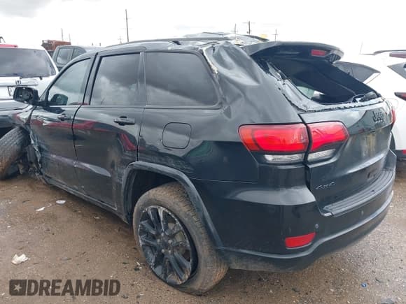 ✅ 2019 Jeep Grand Cherokee Laredo E • VIN: 1C4RJFAG0KC703635 • Lot: 42638653. Listed on IAAI with 80,455 mi. Free auction sales archive from the USA and detailed vehicle history report at DreamBid. Image 3.