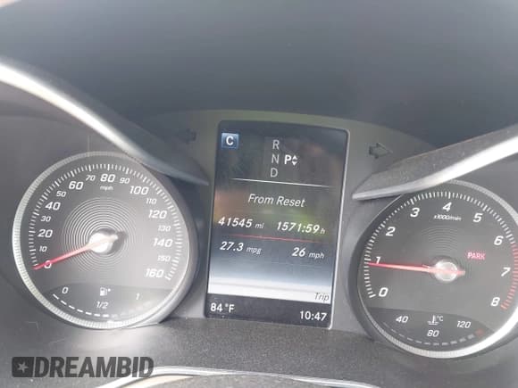 ✅ 2016 Mercedes-Benz C 300 Sport • VIN: 55SWF4KB6GU177709 • Lot: 43044508. Listed on IAAI with 41,545 mi. Free auction sales archive from the USA and detailed vehicle history report at DreamBid. Image 7.