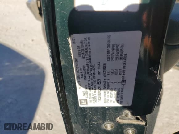 ✅ 2002 Chevrolet S-10 LS • VIN: 1GCDT13W52K115327 • Лот: 74267694. Опубликован ранее на Copart с пробегом 216 742 миль. Бесплатный доступ к архиву аукционных продаж из США и подробный отчёт об истории автомобиля на DreamBid. Изображение 12.