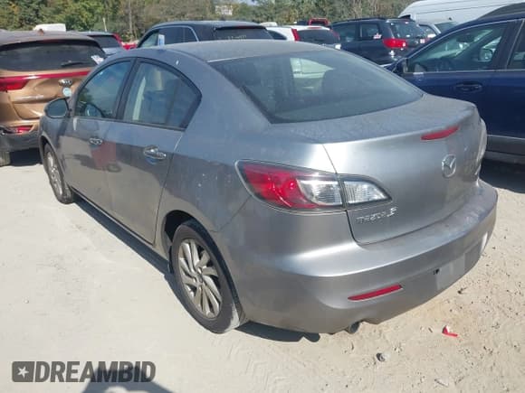 ✅ 2013 Mazda 3 i Touring • VIN: JM1BL1VP0D1772509 • Lot: 43470665. Listed on IAAI with 241,233 mi. Free auction sales archive from the USA and detailed vehicle history report at DreamBid. Image 3.