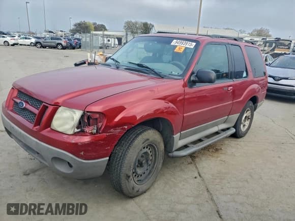 ✅ 2003 Ford Explorer Sport XLS • VIN: 1FMYU60E03UA47141 • Lot: 94993915. Listed on Copart with 220,723 mi. Free auction sales archive from the USA and detailed vehicle history report at DreamBid. Image 1.