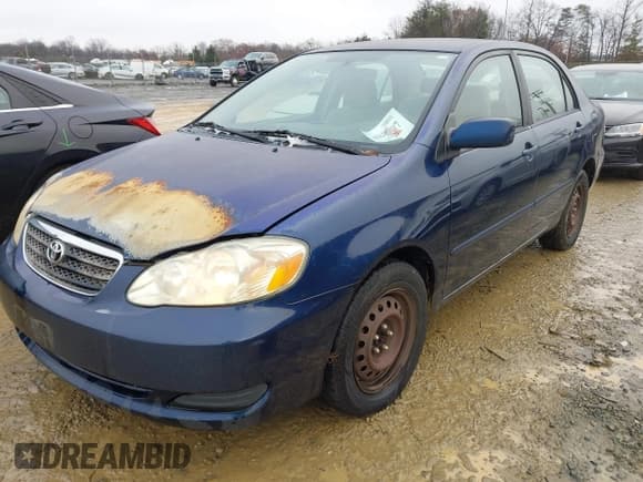 ✅ 2006 Toyota Corolla CE • VIN: JTDBR32EX60085575 • Lot: 43843697. Listed on IAAI with 289,350 mi. Free auction sales archive from the USA and detailed vehicle history report at DreamBid. Image 2.