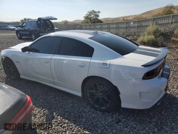 2022 Dodge Charger R/T с VIN 2C3CDXCT6NH203336, выставлен на аукционе Copart как лот 71093115 с пробегом Не указан миль и Списание • Salvage title. История ставок и продаж доступна на DreamBid. Изображение 2.