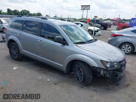 2018 Dodge Journey SE с VIN 3C4PDCAB9JT444843, выставлен на аукционе IAAI как лот 42473807 с пробегом 146 996 миль миль и . История ставок и продаж доступна на DreamBid. Изображение 1.