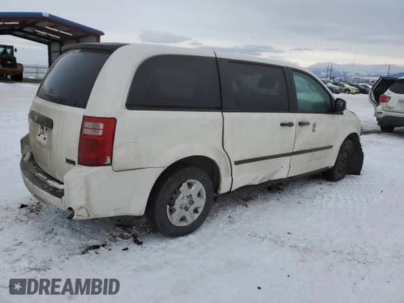2008 Dodge Grand Caravan SE with VIN 2D8HN44HX8R702700, listed as a Copart auction lot 88300095 with 130,854 mi miles and Clean title. Bid and sale history available at DreamBid. Image 3.