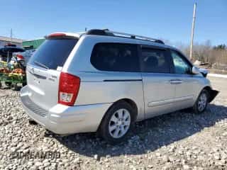 2007 Hyundai Entourage GLS z VIN KNDMC233976012116, wystawiony jako Copart lot #49945384 z przebiegiem 165 424 mil mil oraz Czysty tytuł • Clean title. Historia ofert i sprzedaży dostępna na DreamBid. Obrazek 3.