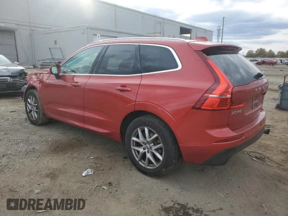 ✅ 2019 Volvo XC60 Momentum • VIN: LYV102DK7KB223427 • Lot: 89854605. Listed on Copart with 93,298 mi. Free auction sales archive from the USA and detailed vehicle history report at DreamBid. Image 2.