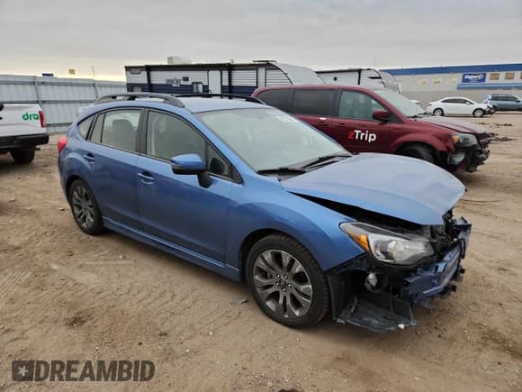 ✅ 2016 Subaru Impreza Special Sports Limited • VIN: JF1GPAU6XG8327490 • Lot: 92272845. Listed on Copart with 58,649 mi. Free auction sales archive from the USA and detailed vehicle history report at DreamBid. Image 4.