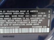 ✅ 2013 Volkswagen Passat SEL Premium • VIN: 1VWCM7A31DC072300 • Лот: 41032200. Опубликован ранее на IAAI с пробегом 122 573 миль. Бесплатный доступ к архиву аукционных продаж из США и подробный отчёт об истории автомобиля на DreamBid. Изображение 9.