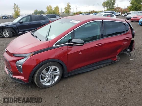 ✅ 2022 Chevrolet Bolt EV 1LT • VIN: 1G1FW6S06N4125098 • Lot: 74749324. Wystawiony na Copart z przebiegiem 52 560 mil. Bezpłatny archiwum sprzedaży aukcyjnych z USA i szczegółowy raport historii pojazdu na DreamBid. Zdjęcie 1.