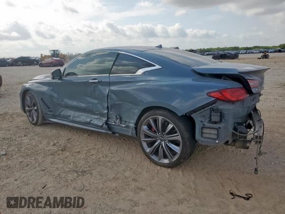 ✅ 2021 Infiniti Q60 Red Sport 400 • VIN: JN1FV7LL4MM560793 • Лот: 59725855. Опубликован ранее на Copart с пробегом 54 162 миль. Бесплатный доступ к архиву аукционных продаж из США и подробный отчёт об истории автомобиля на DreamBid. Изображение 2.