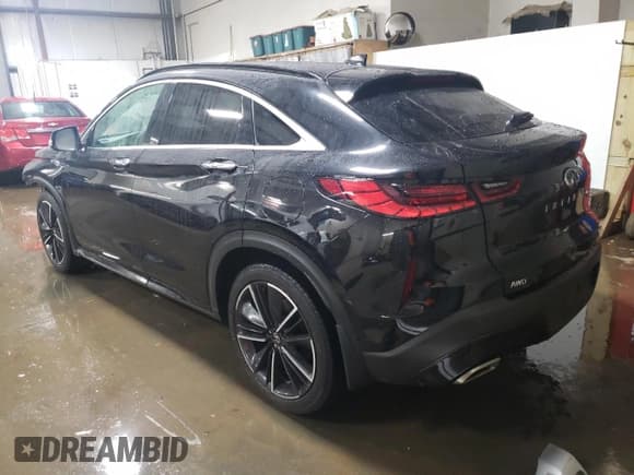 ✅ 2022 Infiniti QX55 Essential • VIN: 3PCAJ5K37NF101194 • Лот: 75918173. Опубликован ранее на Copart с пробегом 30 703 миль. Бесплатный доступ к архиву аукционных продаж из США и подробный отчёт об истории автомобиля на DreamBid. Изображение 2.