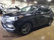 ✅ 2018 Hyundai Santa Fe 2.4L • VIN: 5NMZU3LB3JH103117 • Лот: 37505893. Опубликован ранее на Copart с пробегом 44 363 миль. Бесплатный доступ к архиву аукционных продаж из США и подробный отчёт об истории автомобиля на DreamBid. Изображение 1.