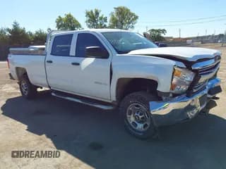 ✅ 2018 Chevrolet Silverado 2500HD Work Truck • VIN: 1GC1KUEG9JF267616 • Lot: 43395524. Listed on IAAI with 163,479 mi. Free auction sales archive from the USA and detailed vehicle history report at DreamBid. Image 1.