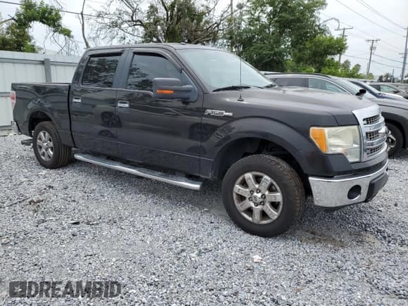 ✅ 2014 Ford F-150 XL • VIN: 1FTEW1CM3EFA99023 • Lot: 80690085. Listed on Copart with 126,304 mi. Free auction sales archive from the USA and detailed vehicle history report at DreamBid. Image 4.