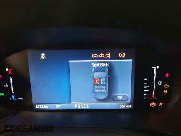 ✅ 2024 Ford Escape ST-Line Select • VIN: 1FMCU9NZ7RUA94716 • Lot: 42124176. Listed on IAAI with 8,793 mi. Free auction sales archive from the USA and detailed vehicle history report at DreamBid. Image 7.