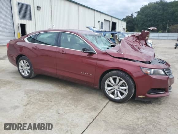 ✅ 2017 Chevrolet Impala LT • VIN: 2G1105S35H9163620 • Lot: 84274595. Listed on Copart with 152,418 mi. Free auction sales archive from the USA and detailed vehicle history report at DreamBid. Image 4.