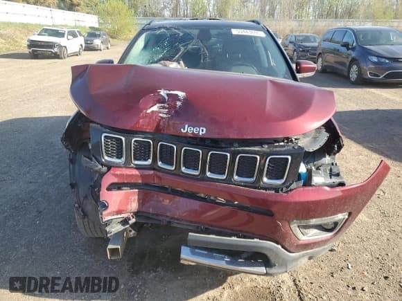 ✅ 2020 Jeep Compass Limited • VIN: 3C4NJDCB6LT223769 • Lot: 53483695. Listed on Copart with Not provided. Free auction sales archive from the USA and detailed vehicle history report at DreamBid. Image 5.
