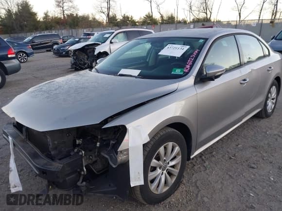 ✅ 2012 Volkswagen Passat S • VIN: 1VWAP7A37CC006766 • Lot: 43721134. Listed on IAAI with 135,322 mi. Free auction sales archive from the USA and detailed vehicle history report at DreamBid. Image 13.