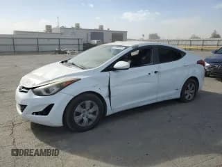 ✅ 2016 Hyundai Elantra SE • VIN: 5NPDH4AE3GH709594 • Lot: 92888045. Listed on Copart with Not provided. Free auction sales archive from the USA and detailed vehicle history report at DreamBid. Image 1.