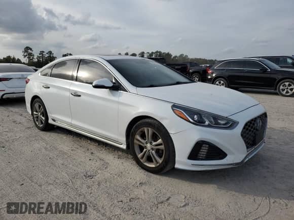 2018 Hyundai Sonata SEL with VIN 5NPE34AF9JH678080, listed as a Copart auction lot 89715465 with 69,531 mi miles and Clean title. Bid and sale history available at DreamBid. Image 4.